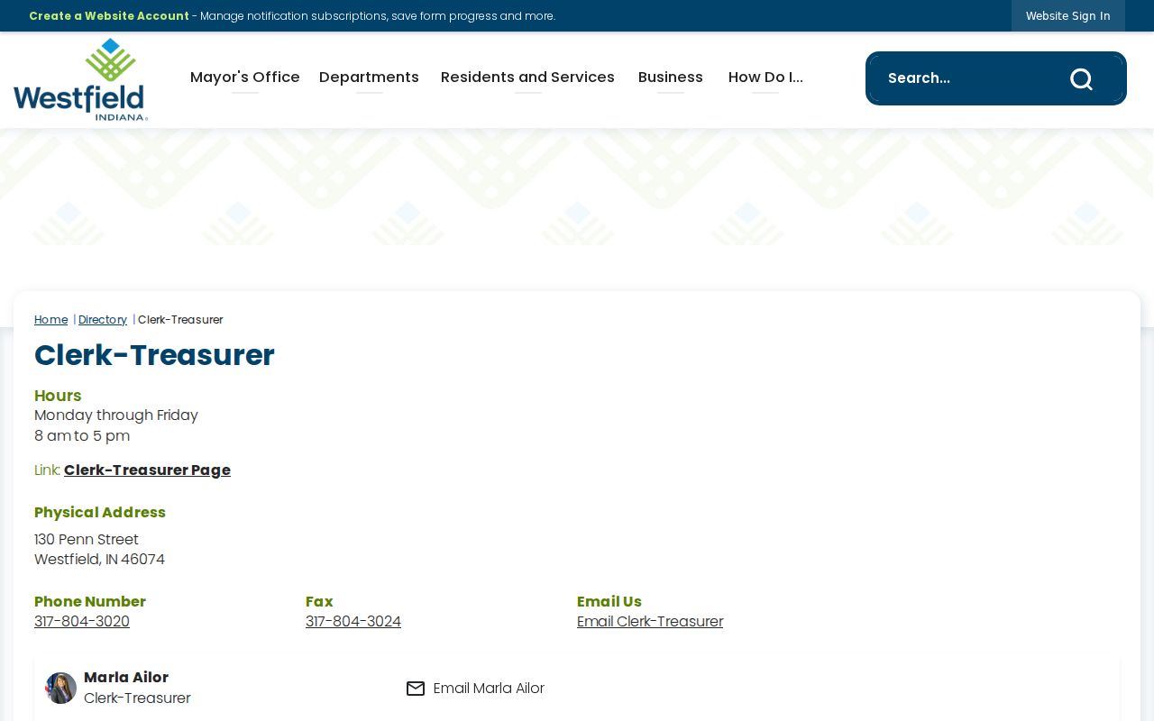 Westfield resident lookup city records contact directory